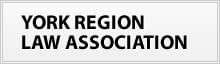logo of York Region Criminal Lawyer Association
